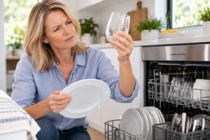 Dishwasher leaving dishes spotty or wet